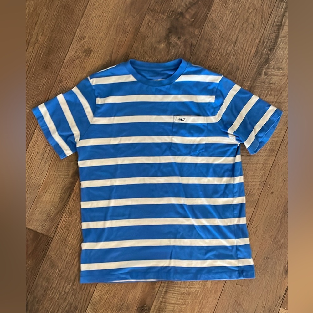 Vineyard Vines Striped Tee Large 16